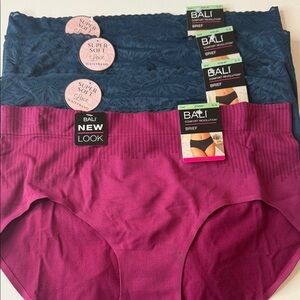 Bali Brief Panties 4 Pairs Size XL / 8